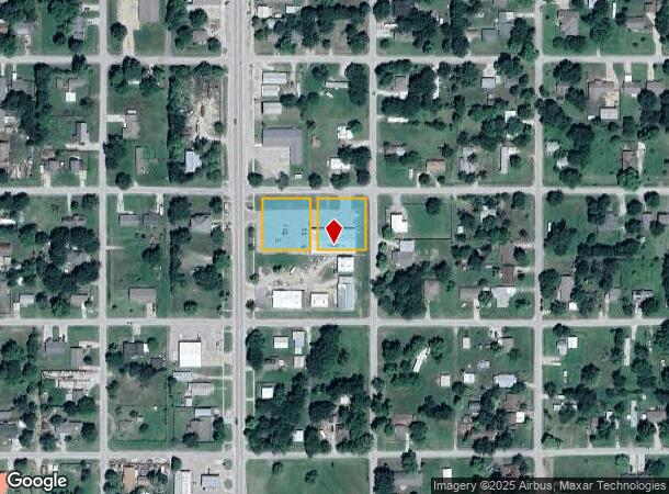  1019 Commercial Ave, Mounds, OK Parcel Map