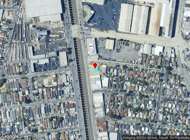  10810 Alameda St, Lynwood, CA Parcel Map