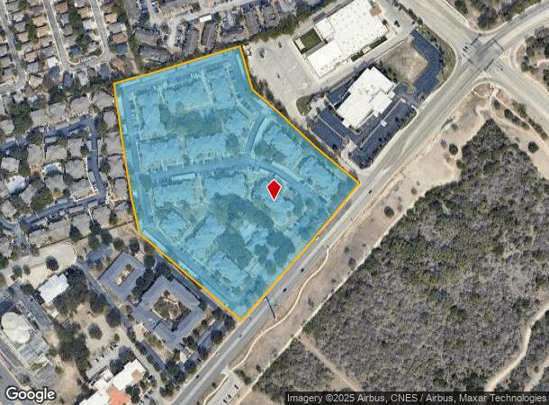  5303 Hamilton Wolfe Rd, San Antonio, TX Parcel Map