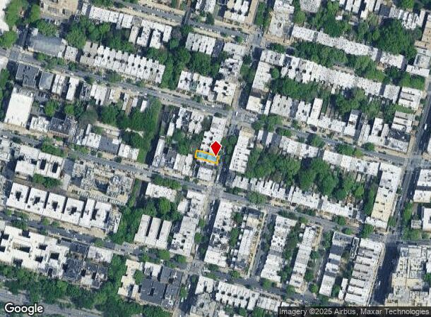  752 Franklin Ave, Brooklyn, NY Parcel Map