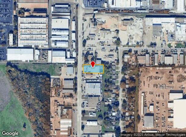  646 N 5Th St, Garland, TX Parcel Map