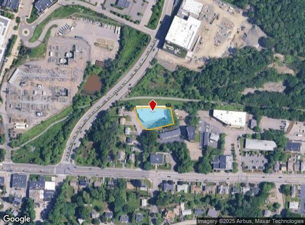  21 Hill Rd, Waltham, MA Parcel Map