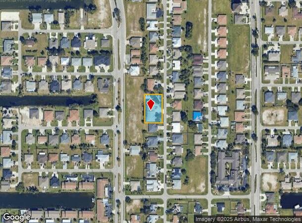  1328 Se 8Th Ave, Cape Coral, FL Parcel Map
