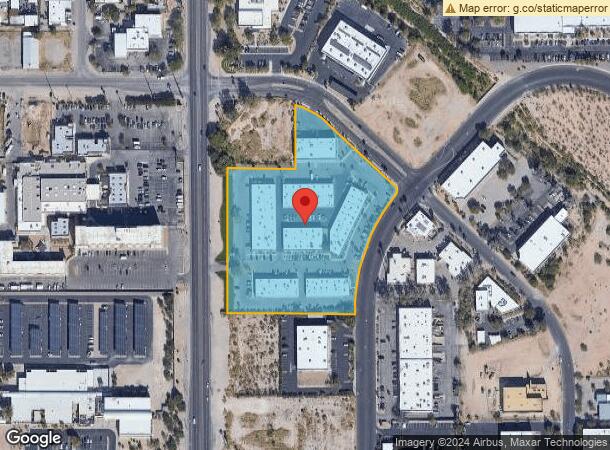  4555 S Palo Verde Rd, Tucson, AZ Parcel Map