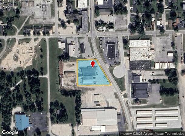 1220 S Main St, Bluffton, IN Parcel Map