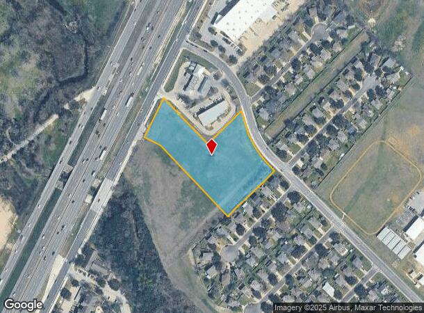  21197 E Frontage Rd, Kyle, TX Parcel Map