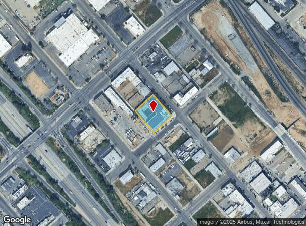 1101 F St, Fresno, CA Parcel Map