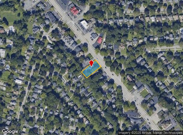  1541 Monroe Ave, Rochester, NY Parcel Map