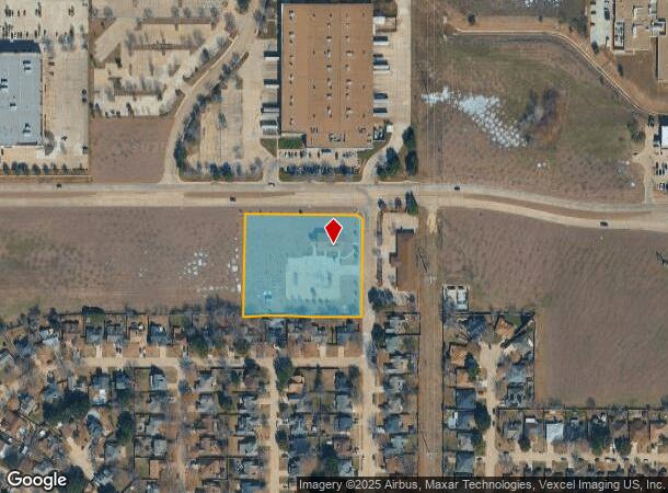  1500 E Bardin Rd, Arlington, TX Parcel Map