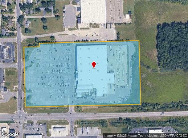  1369 Division St, Adrian, MI Parcel Map