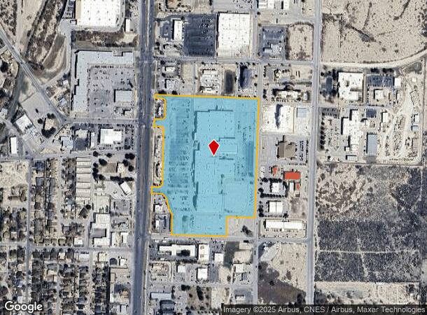  2205 Veterans Blvd, Del Rio, TX Parcel Map