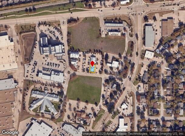 819 Ira E Woods Ave, Grapevine, TX Parcel Map
