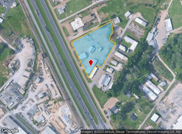  2623 Se Evangeline Trwy, Lafayette, LA Parcel Map