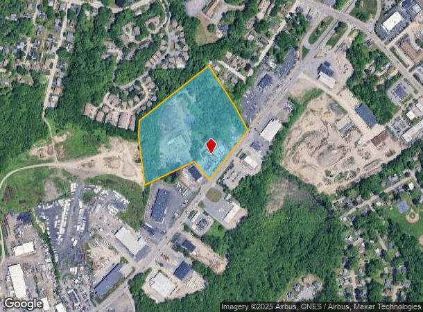  156 Sw Cutoff, Worcester, MA Parcel Map