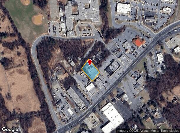 15448 Old Columbia Pike, Burtonsville, MD Parcel Map