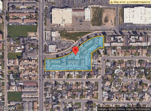  3527 W Campus Ave, Visalia, CA Parcel Map