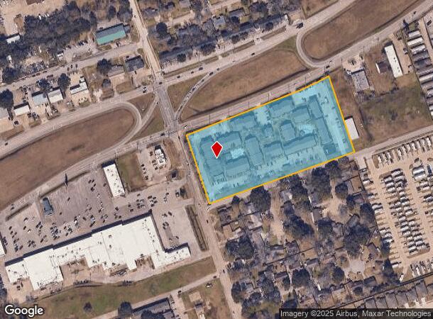  2551 S Highway 35 Byp, Alvin, TX Parcel Map