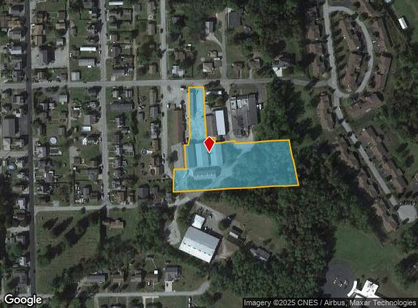  1205 Spring St, Latrobe, PA Parcel Map