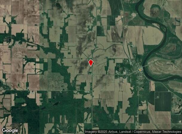  409 E Clover St, Hutsonville, IL Parcel Map