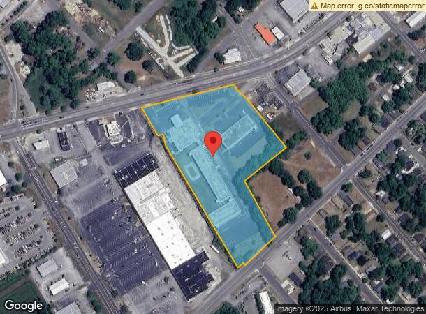  1415 John C Calhoun Dr, Orangeburg, SC Parcel Map