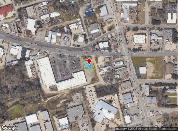 703 W Davis St, Conroe, TX Parcel Map