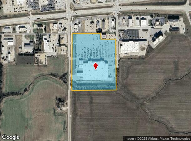 205 S Centennial Dr, Mcpherson, KS Parcel Map