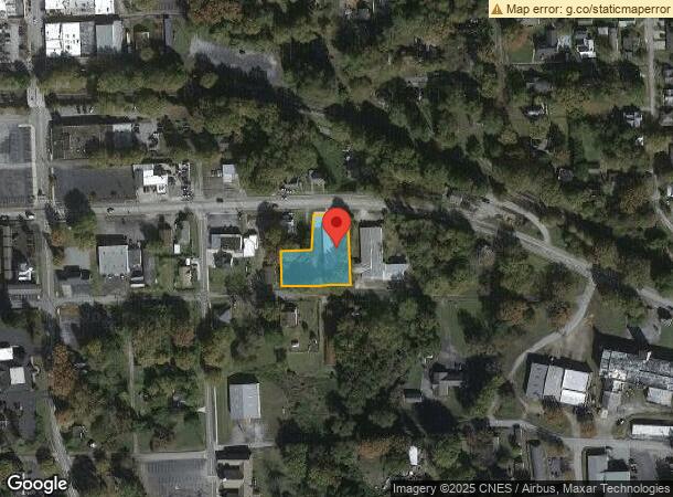  250 E Currahee St, Toccoa, GA Parcel Map