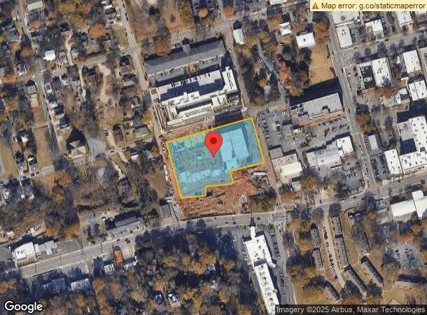  166 N Finley St, Athens, GA Parcel Map