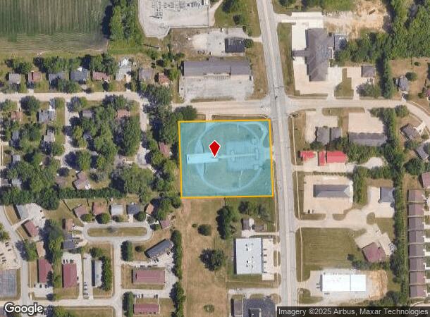 1645 N State Route 121, Mt Zion, IL Parcel Map