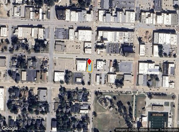  500 W Chestnut St, Denison, TX Parcel Map