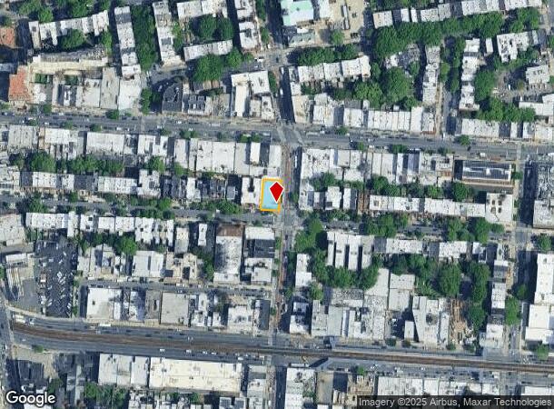  554 Nostrand Ave, Brooklyn, NY Parcel Map