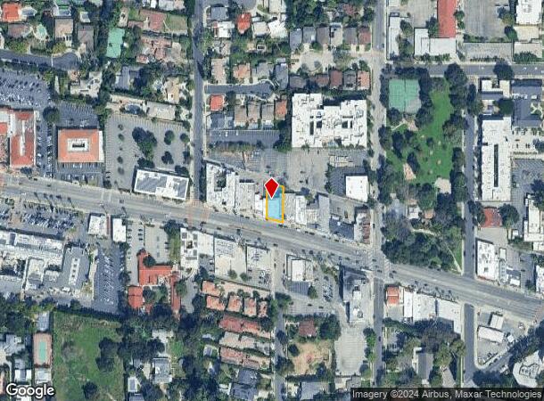  17035-17037 Ventura Blvd, Encino, CA Parcel Map