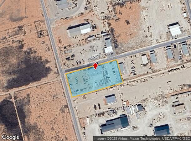  Elkins Rd, Midland, TX Parcel Map