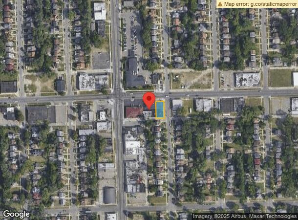  13501 Puritan St, Detroit, MI Parcel Map