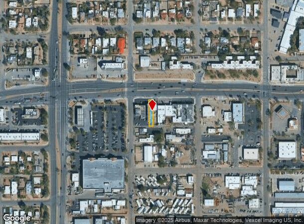 2012 E Broadway Blvd, Tucson, AZ Parcel Map