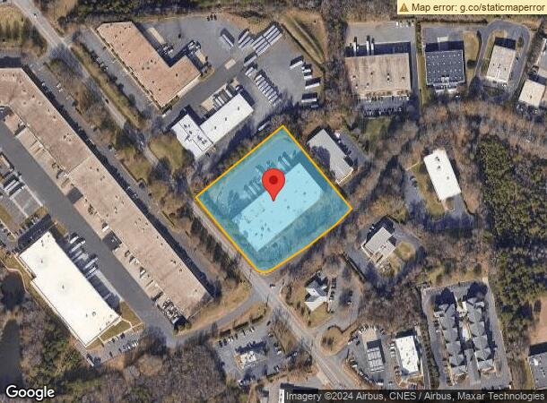  3410 Oak Lake Blvd, Charlotte, NC Parcel Map