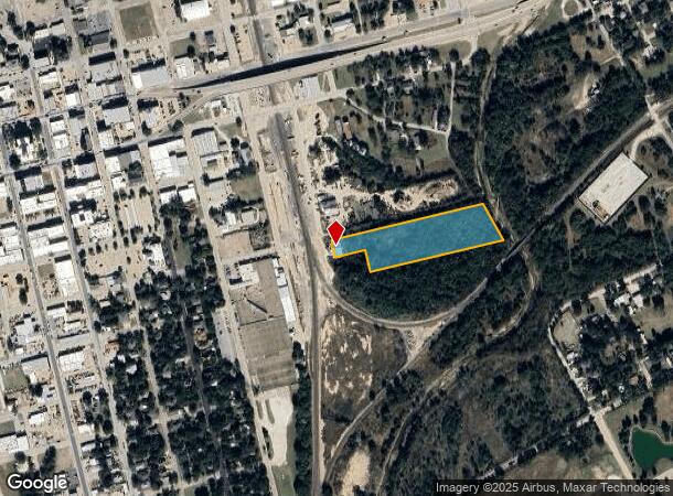  201 S Front St, Cleburne, TX Parcel Map