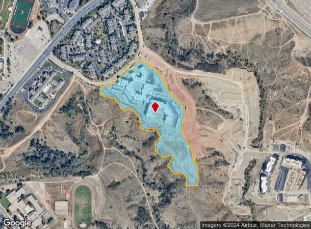  2722 Grand Vista Cir, Colorado Springs, CO Parcel Map