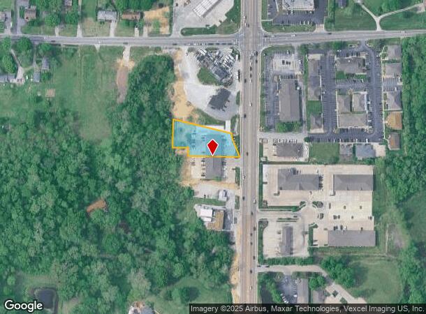 2921 N Center St, Maryville, IL Parcel Map