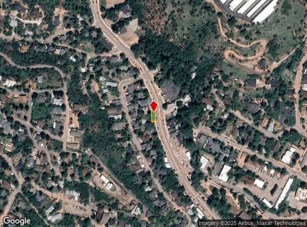 1141 Manitou Ave, Manitou Springs, CO Parcel Map