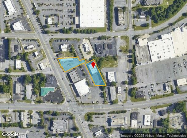  2140 N Main St, High Point, NC Parcel Map