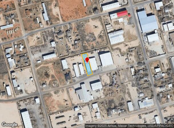  2120 W 44Th St, Odessa, TX Parcel Map
