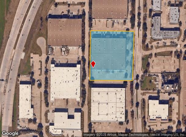 1520 Luna Rd, Carrollton, TX Parcel Map