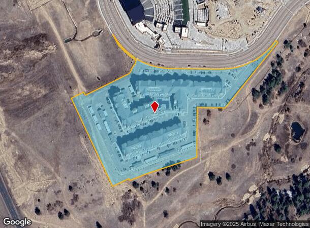  115 Polaris Point Loop, Colorado Springs, CO Parcel Map