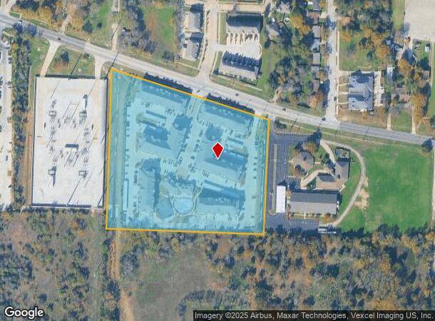  2700 E Mckinney St E, Denton, TX Parcel Map