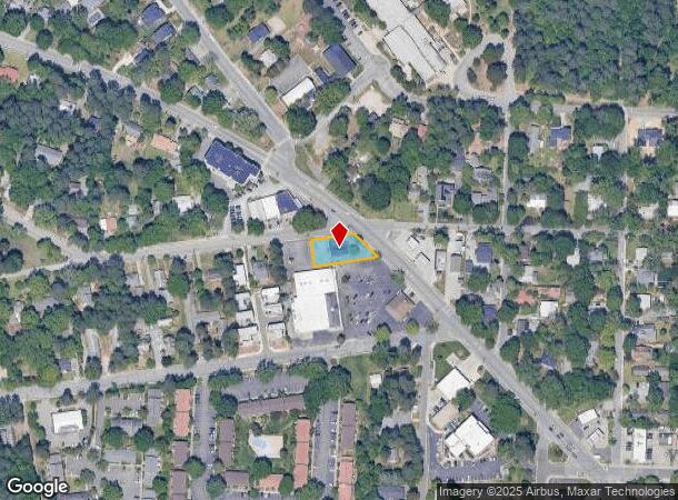  505 W Main St, Carrboro, NC Parcel Map