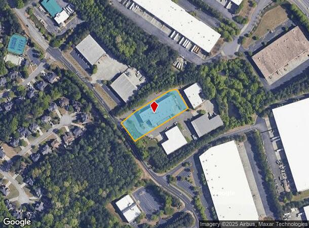 3375 Martin Farm Rd, Suwanee, GA Parcel Map