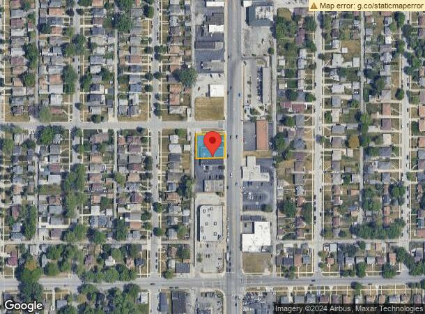  7206 Calumet Ave, Hammond, IN Parcel Map