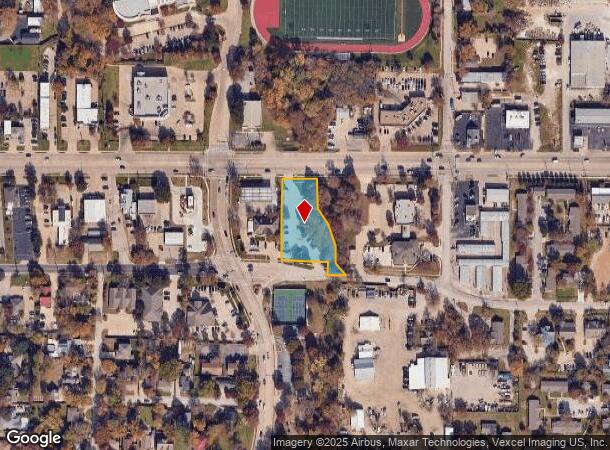 110 S Scribner St, Grapevine, TX Parcel Map