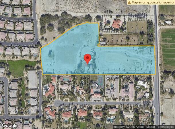  54721 Monroe St, La Quinta, CA Parcel Map